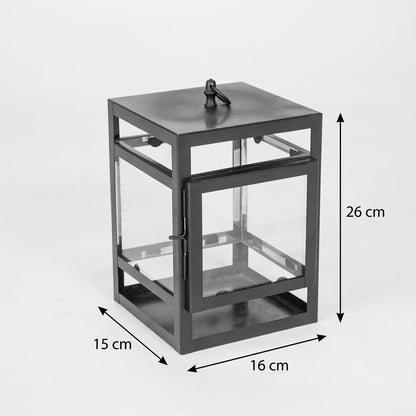 Trent Metal Candle Lantern - Small