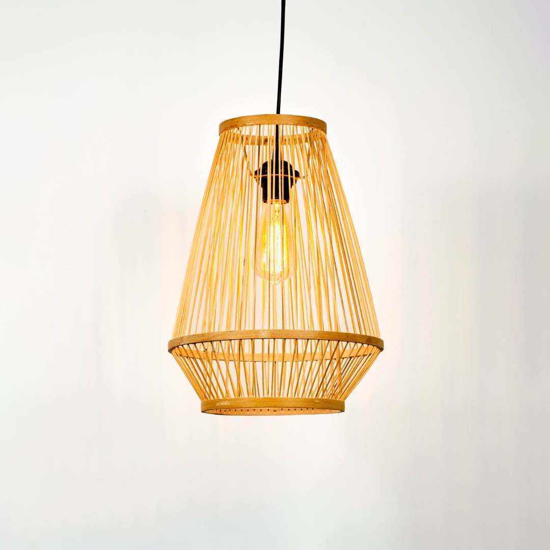 Trumpet Bamboo Pendant Lamp