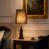 Tucasa Table Lamp - Black Shade