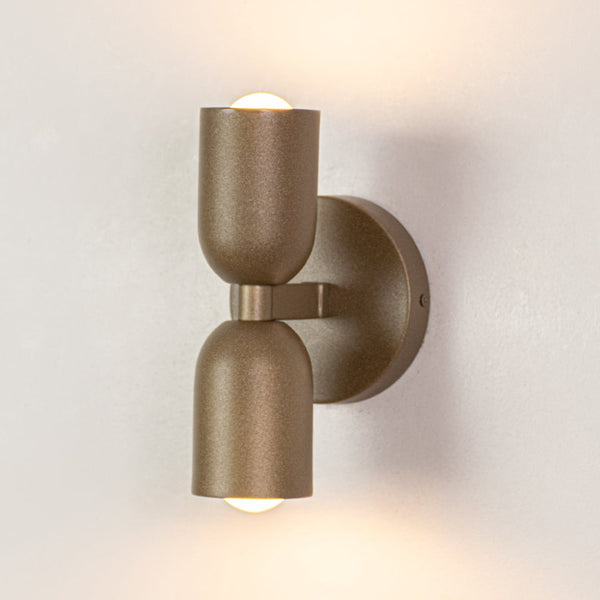 Up-Down Wall Lamp Colored - Brass
