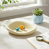 Valerie Eliptical Ceramic Tray - Green