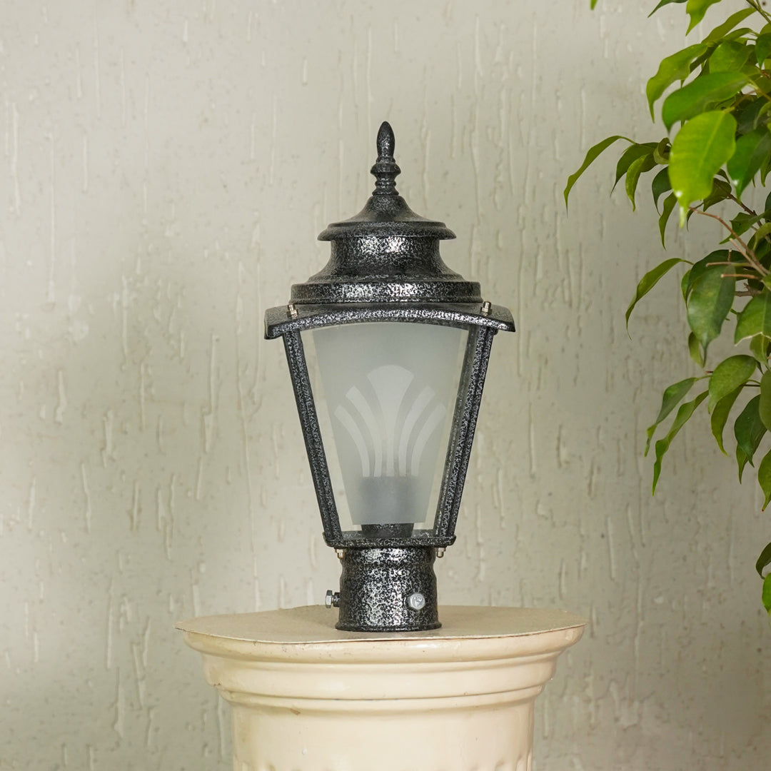 Verona Antique Outdoor Column Light