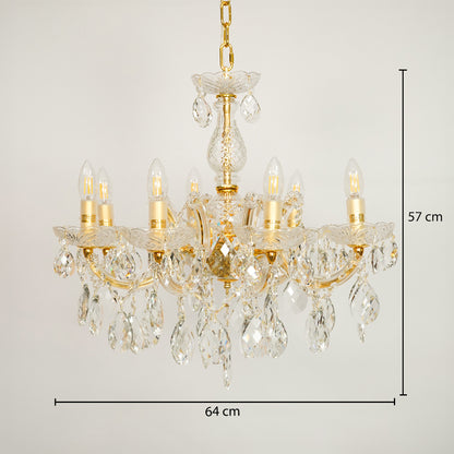 Versailles 8-Light Candle Style Chandelier