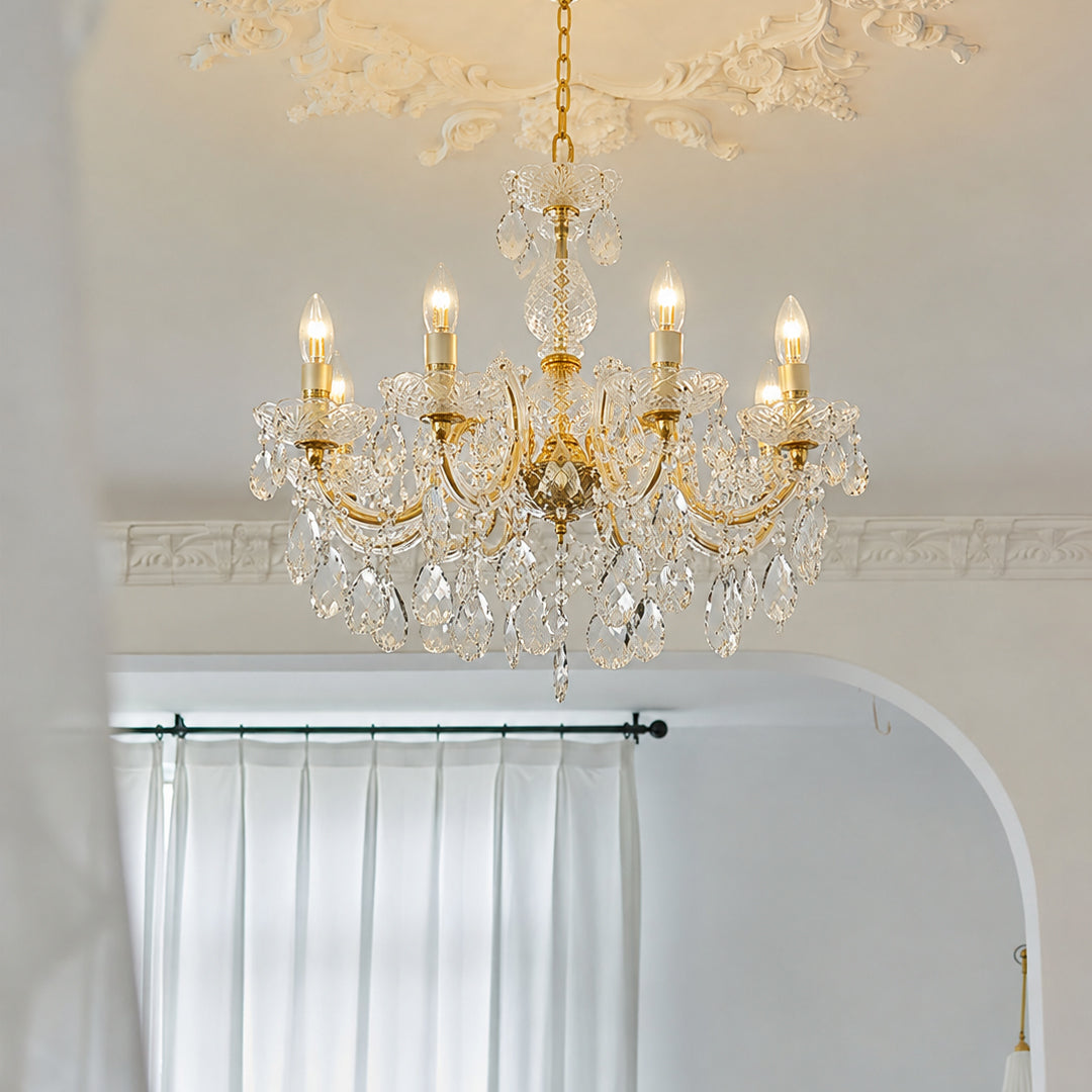 Versailles 8-Light Candle Style Chandelier