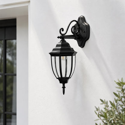 Victorian Outdoor Wall Light - Down