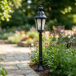 Villa Outdoor Pathway Light - Black
