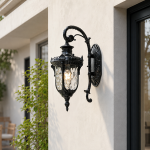 Visage Outdoor Wall Light - Black