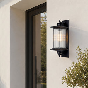Vista Outdoor Wall Light - Black