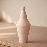Vox Bottleneck Ceramic Vase - Pink