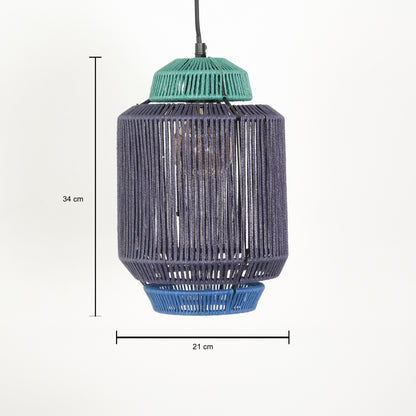 Wada Dual-Tone Woven Pendant Lamp