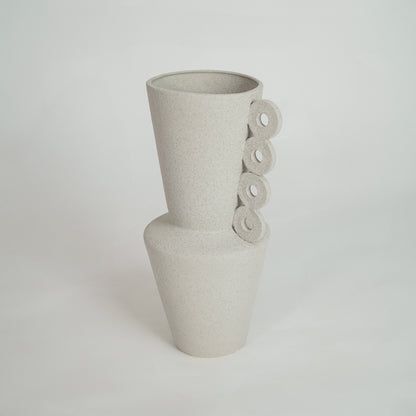 White Pot Ceramic Vase