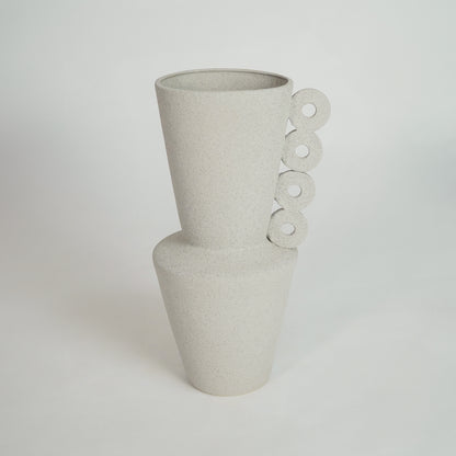 White Pot Ceramic Vase
