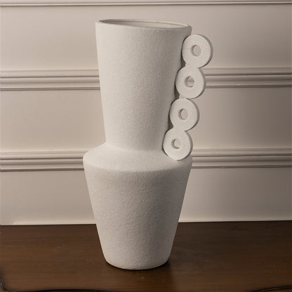 White Pot Ceramic Vase