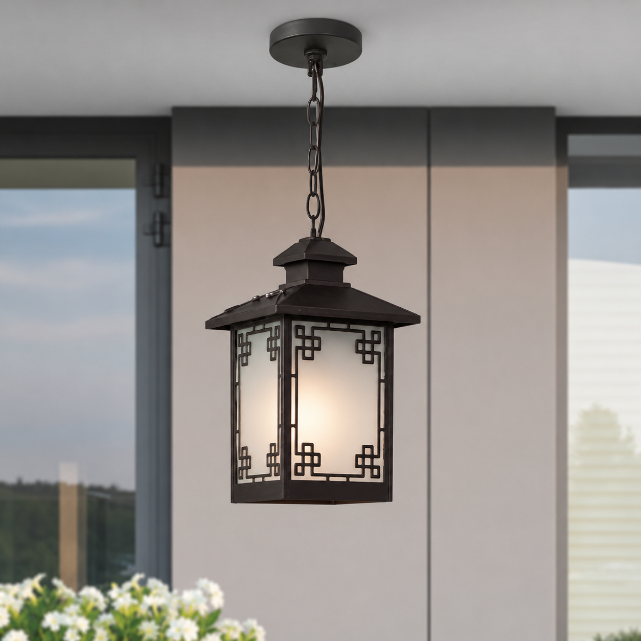 Yaquina Vintage Outdoor Hanging Light