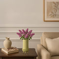 Yuu Ceramic Vase - Green