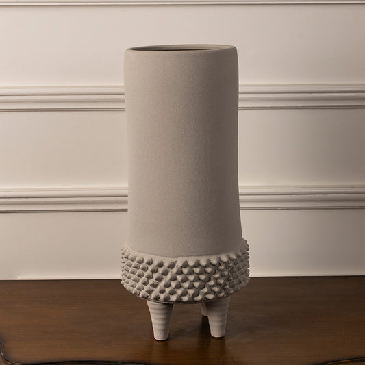Yuu Ceramic Vase - Grey
