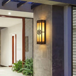 Zen Japandi Outdoor Wall Light