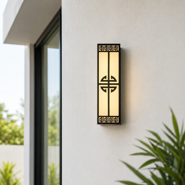 Zen Japandi Outdoor Wall Light