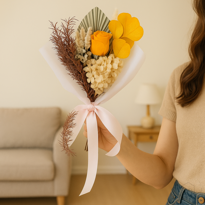 Sunny Summer Mix Flower Bouquet Main Lifestyle