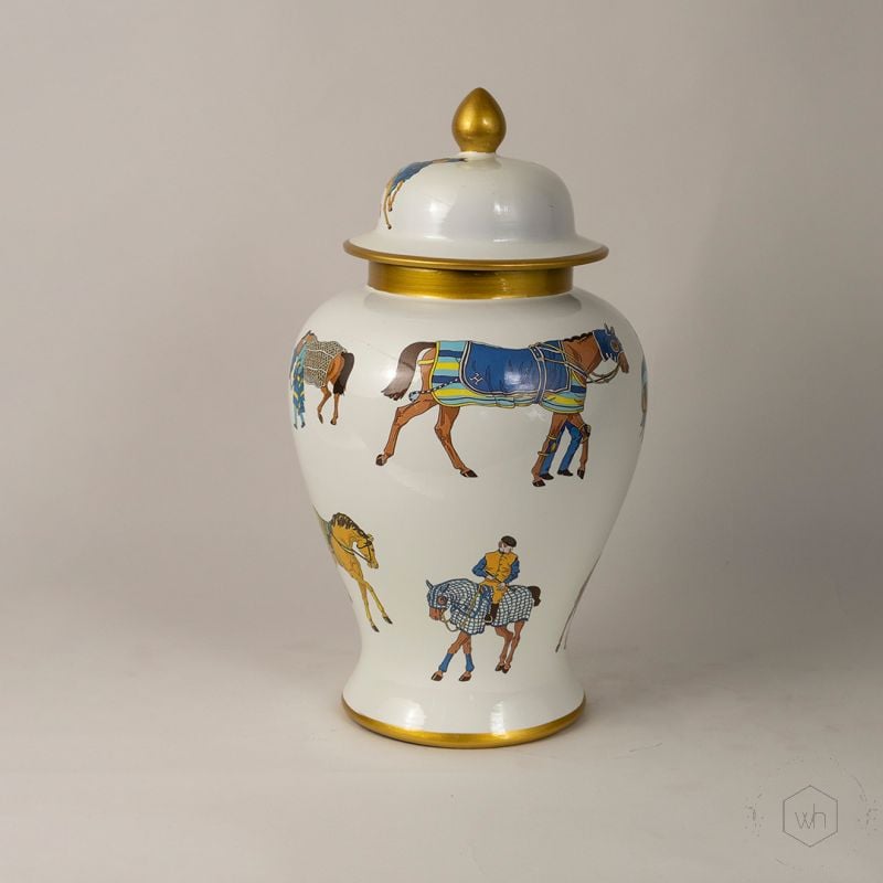 Heritage Ceramic Jar Large Side Angle