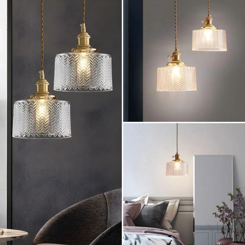 Carnalion Glass Hanging Light Lifestyle