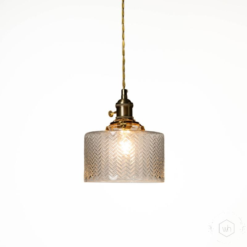 Carnalion Glass Hanging Light Light On White Background 1