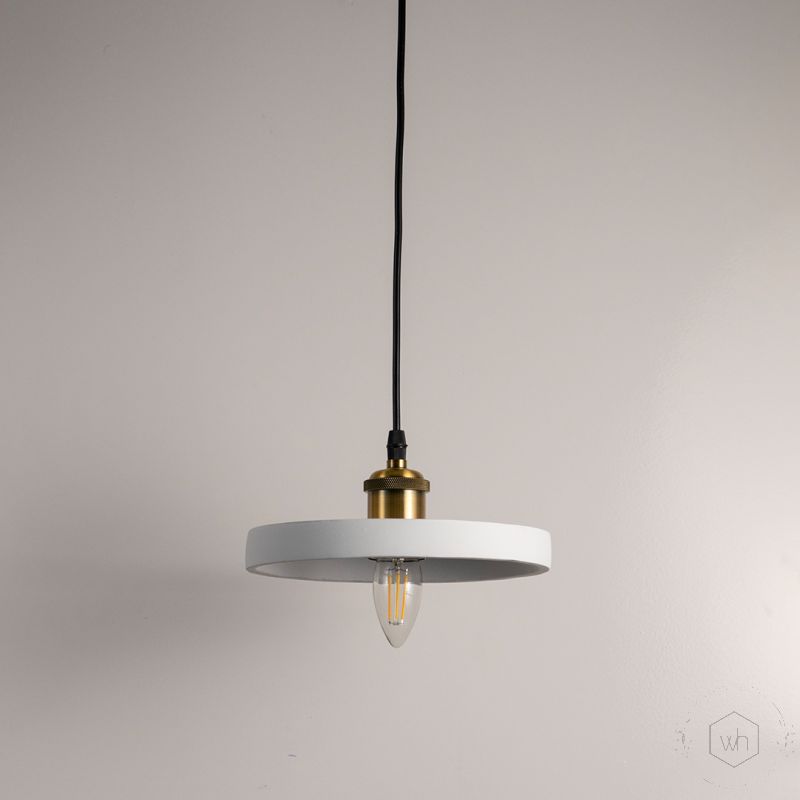 VALDIOLA Pendant Light White Light Off White Background