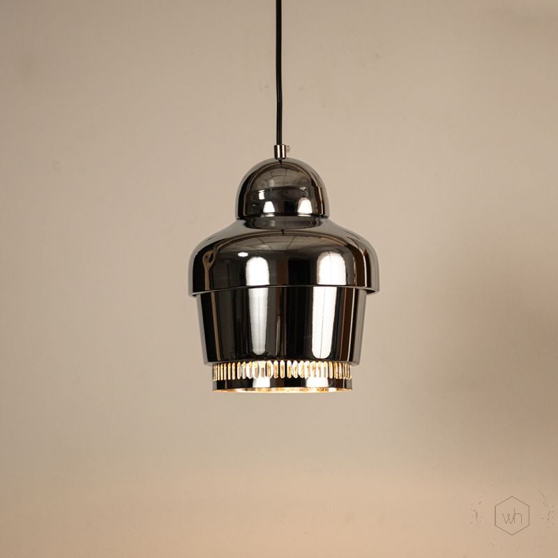 Rodan Pendant Light SilverLight On White Background