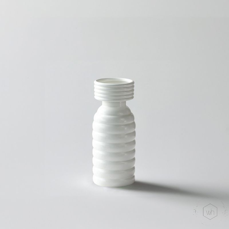 Grace   Hope Vase White White Background
