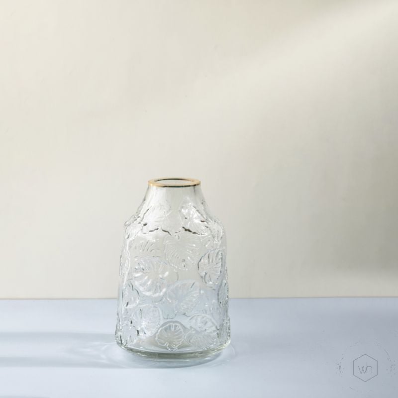 Selia Glass Vase Large White Background