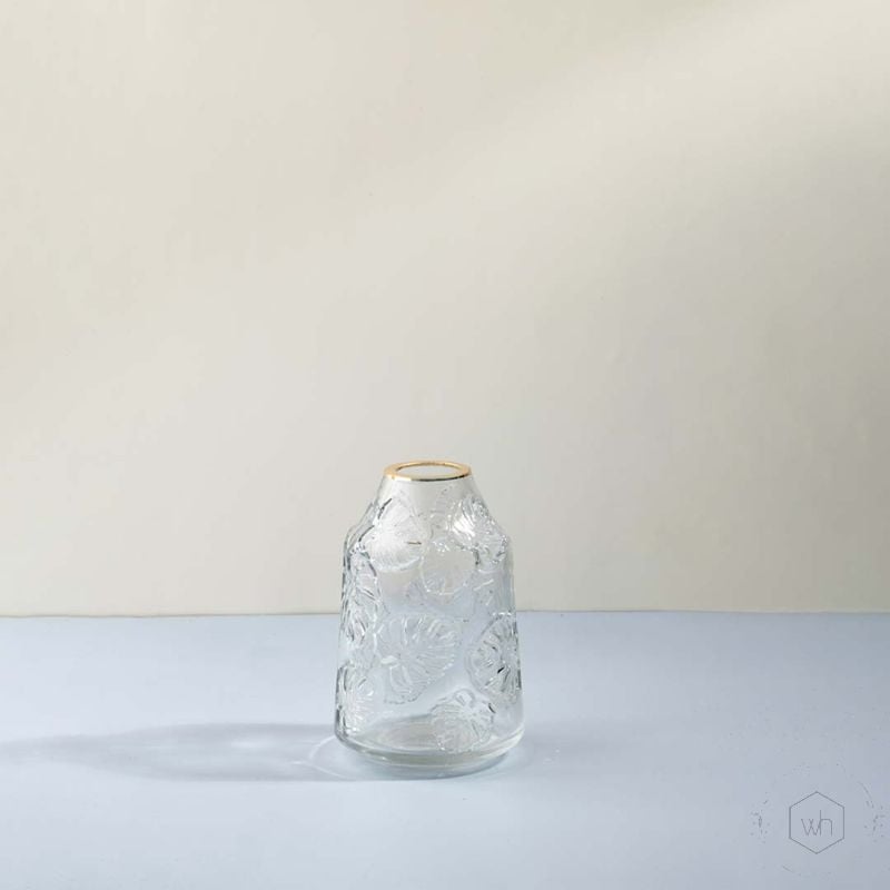 Selia Glass Vase Small White Background