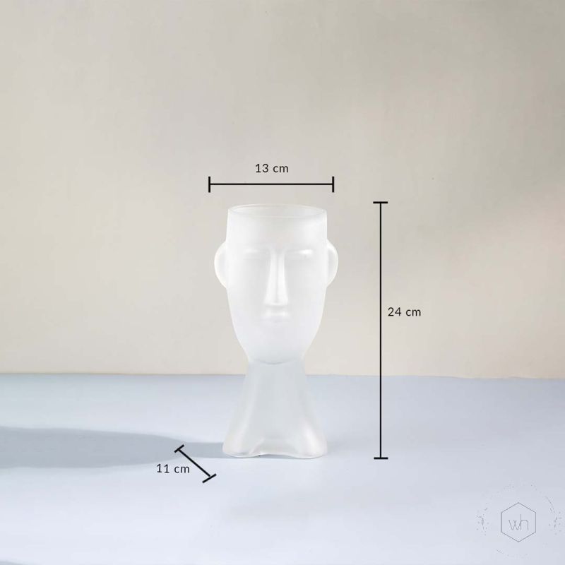 Stella Glass Vase Small Dimensions