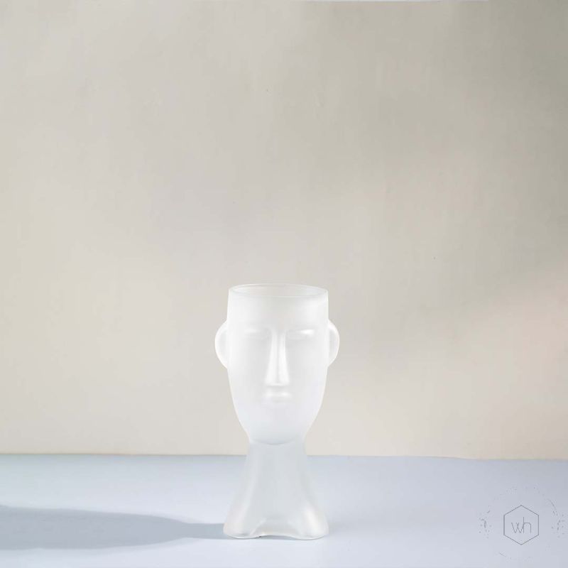 Stella Glass Vase Small White Background