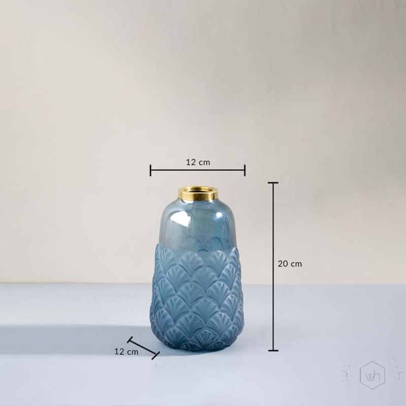 Jarita Glass Vase Small Dimensions