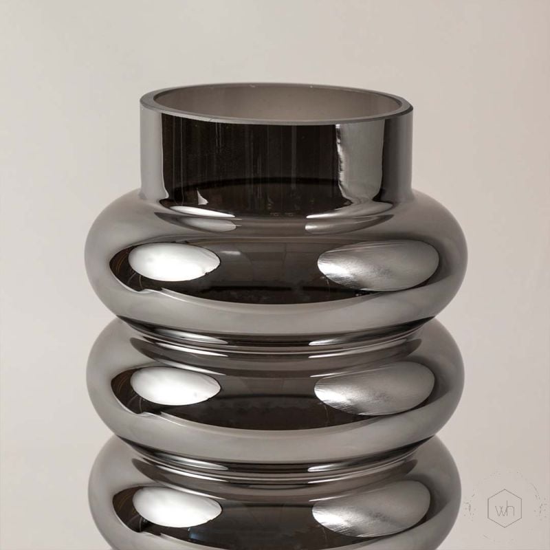 Bubble Glass Vase Closeup