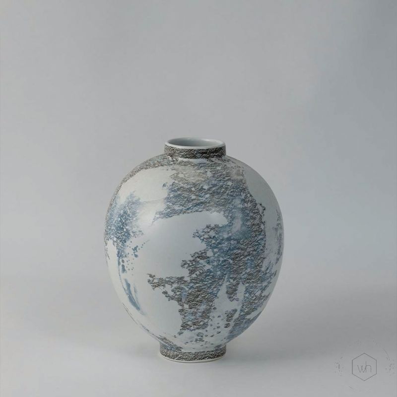 Antique Pottery Series Vase White Background