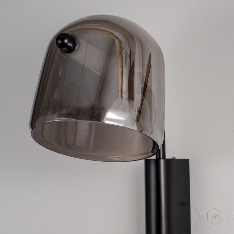 Mona Wall Light Smoky Closeup