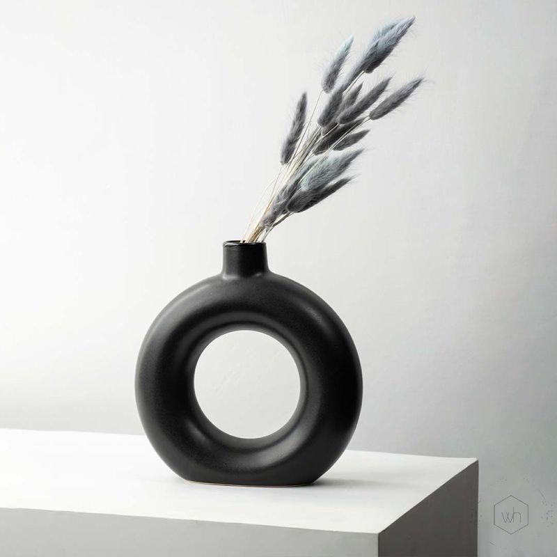Bunny Tail Dried Pampas Grass - Grey Lifestyle