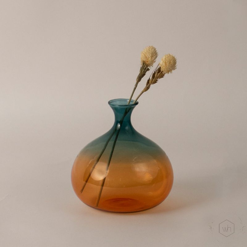Double Shade Globe Glass Vase Lifestyle