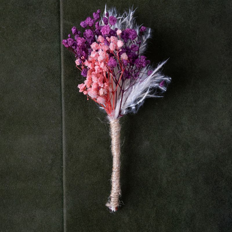 Fuscia Boutonniere Closeup