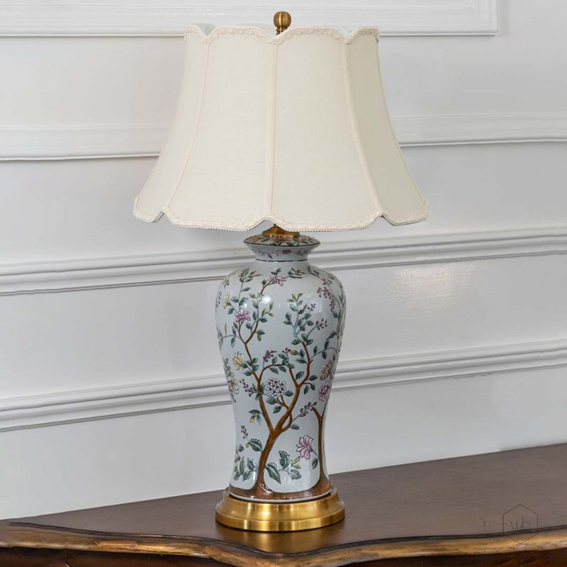 Grace Decorative Table Lamp Light Off White Background