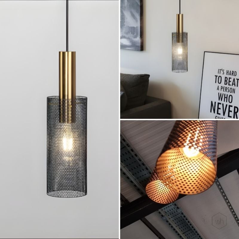 Moroccan Style Metal Hanging Pendant Lamp Lifestyle
