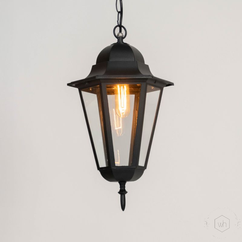 paris outdoor hanging light large light on white background