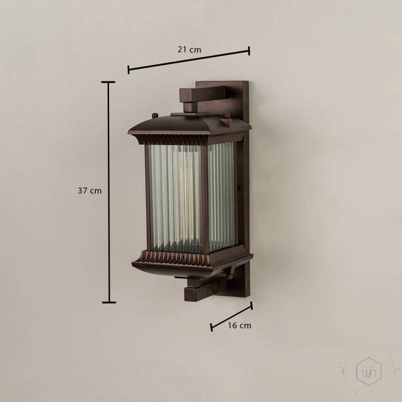 Retro-Rectangular-Outdoor-Wall-Light-Dimensions