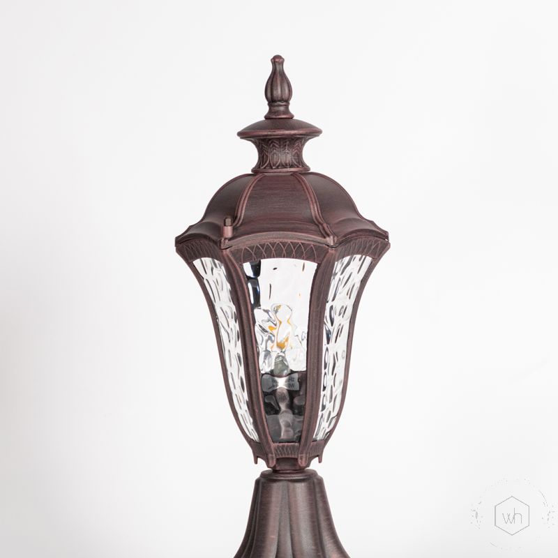 Transitional Outdoor Gate Light - Small Closeup