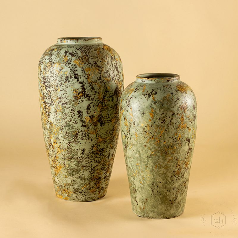 Cosmos Terracotta Vase Small Grouped