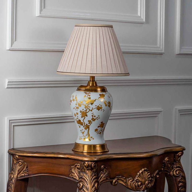Wessel Decorative Table Lamp Light Off White Background