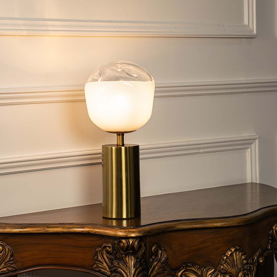 Golden Metal Table Lamp Table Light lamp Whispering Homes