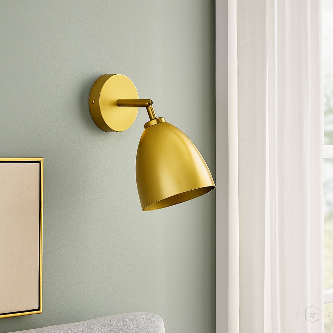 Casa Blanca Wall Light Gold