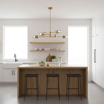 valentina 6 linear light chrome main lifestyle